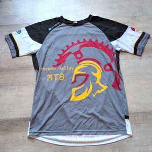 Owayo Cycling Jersey Adult Size 6 Gray Black Yellow Navada South Cycling League